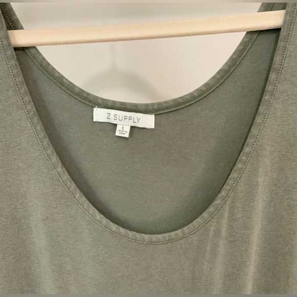 Olive Green Sleeveless Jumpsuit - Picture 5 of 8